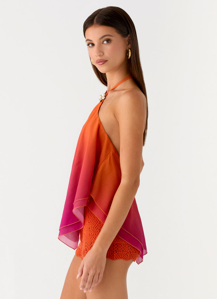 Peppermayo Peppermayo Exclusive - Twin Flame Top - Orange