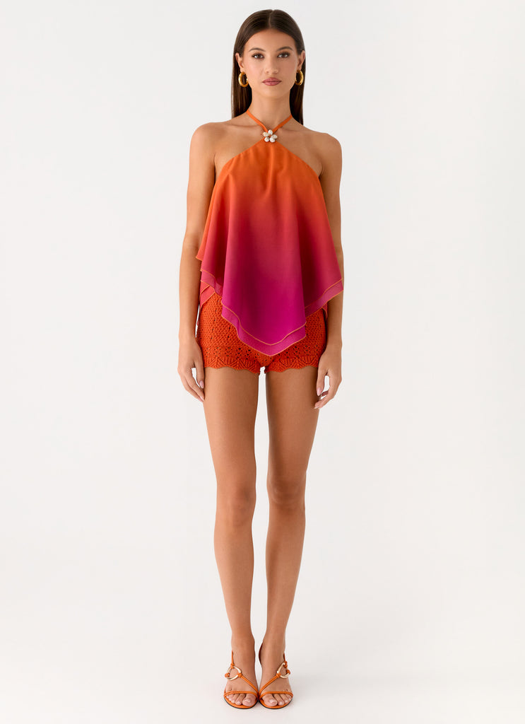 Peppermayo Peppermayo Exclusive - Twin Flame Top - Orange