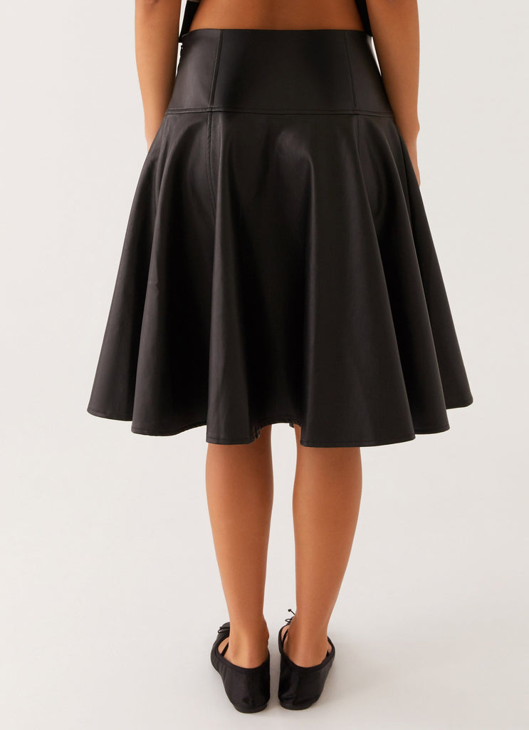 Peppermayo Peppermayo Exclusive - Tyler Midi Skirt - Black