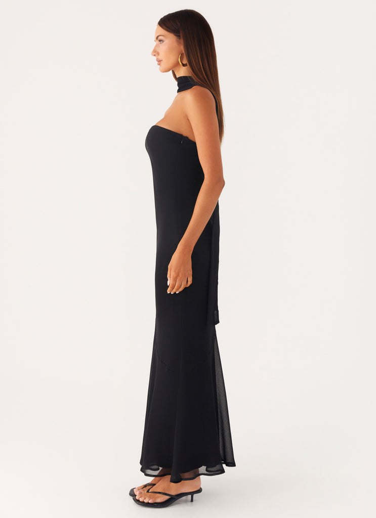 Peppermayo Peppermayo Exclusive - Under The Pagoda Maxi Dress - Black