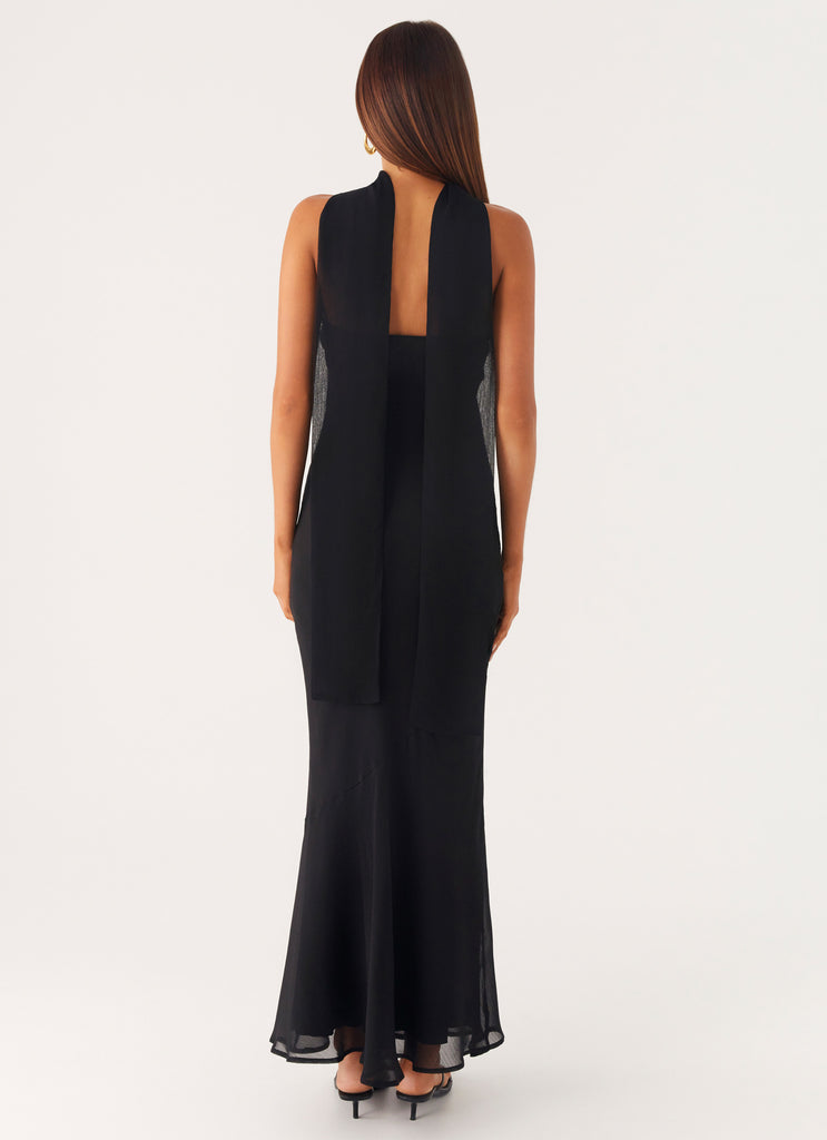 Peppermayo Peppermayo Exclusive - Under The Pagoda Maxi Dress - Black