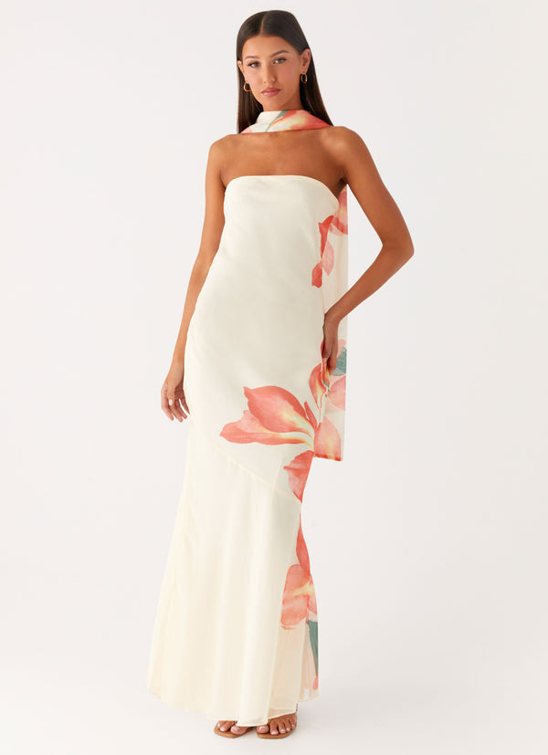 peppermayo Peppermayo Exclusive - Under The Pagoda Maxi Dress - Siena Floral