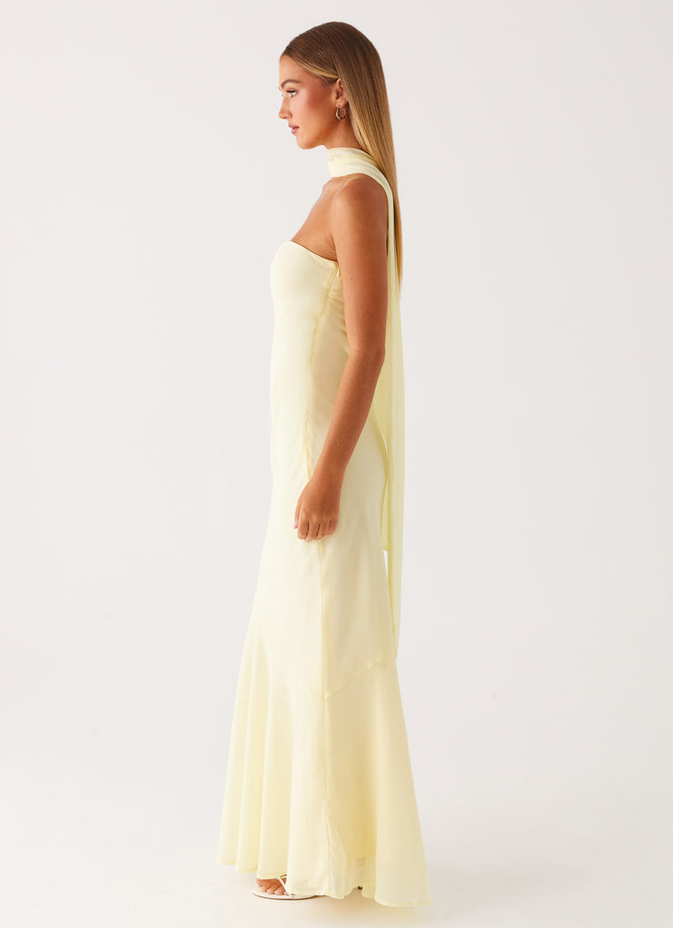 Peppermayo Peppermayo Exclusive - Under The Pagoda Maxi Dress - Yellow