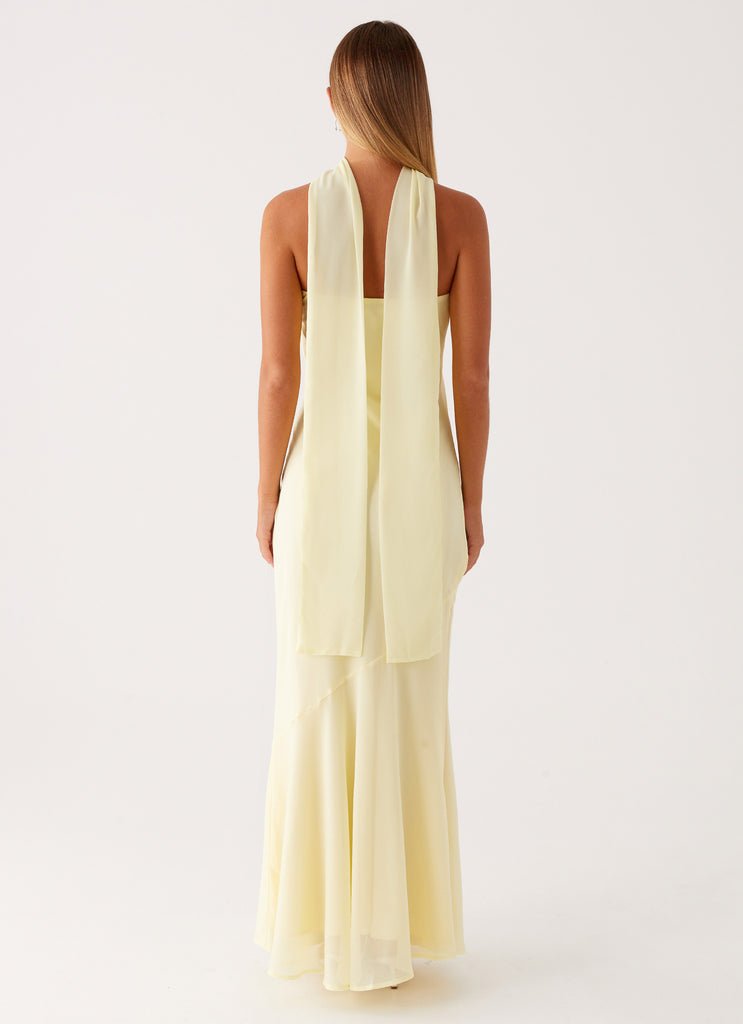 Peppermayo Peppermayo Exclusive - Under The Pagoda Maxi Dress - Yellow