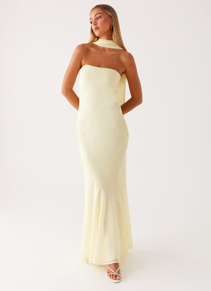 Peppermayo Peppermayo Exclusive - Under The Pagoda Maxi Dress - Yellow