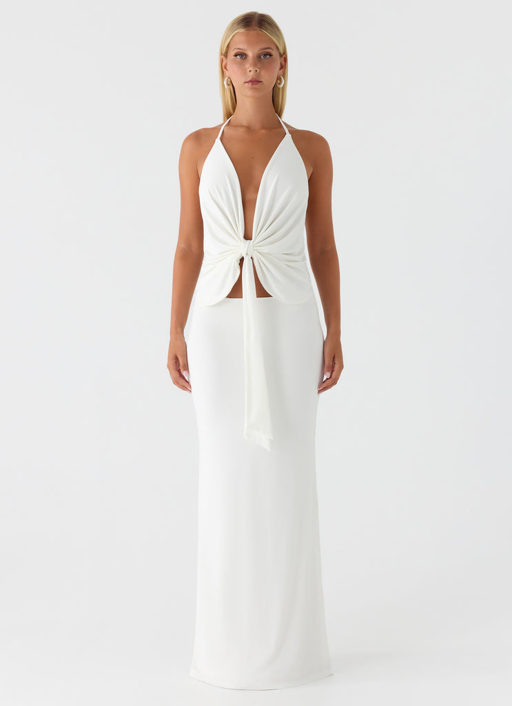 Peppermayo Peppermayo Exclusive - Undercover Maxi Dress - White