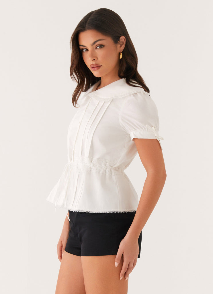 Peppermayo Peppermayo Exclusive - Valerie Blouse - White