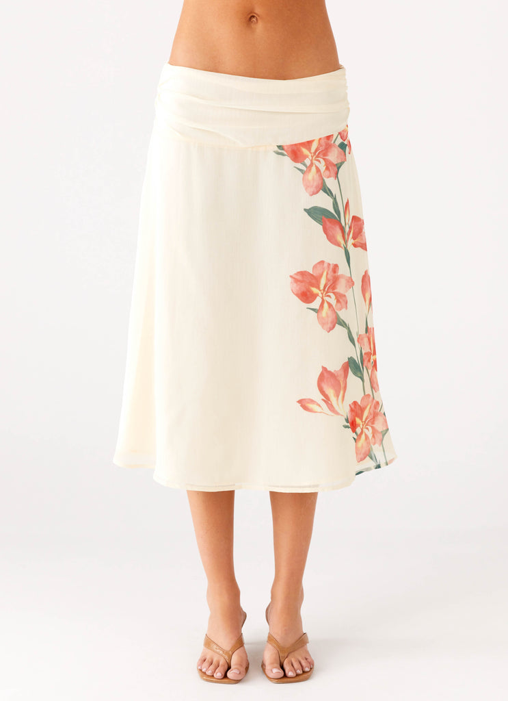 Peppermayo Peppermayo Exclusive - Valley Midi Skirt - Siena Floral