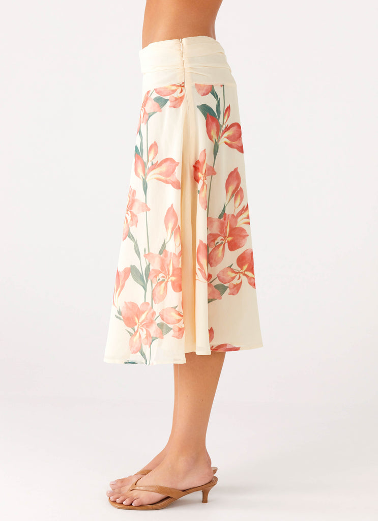 Peppermayo Peppermayo Exclusive - Valley Midi Skirt - Siena Floral
