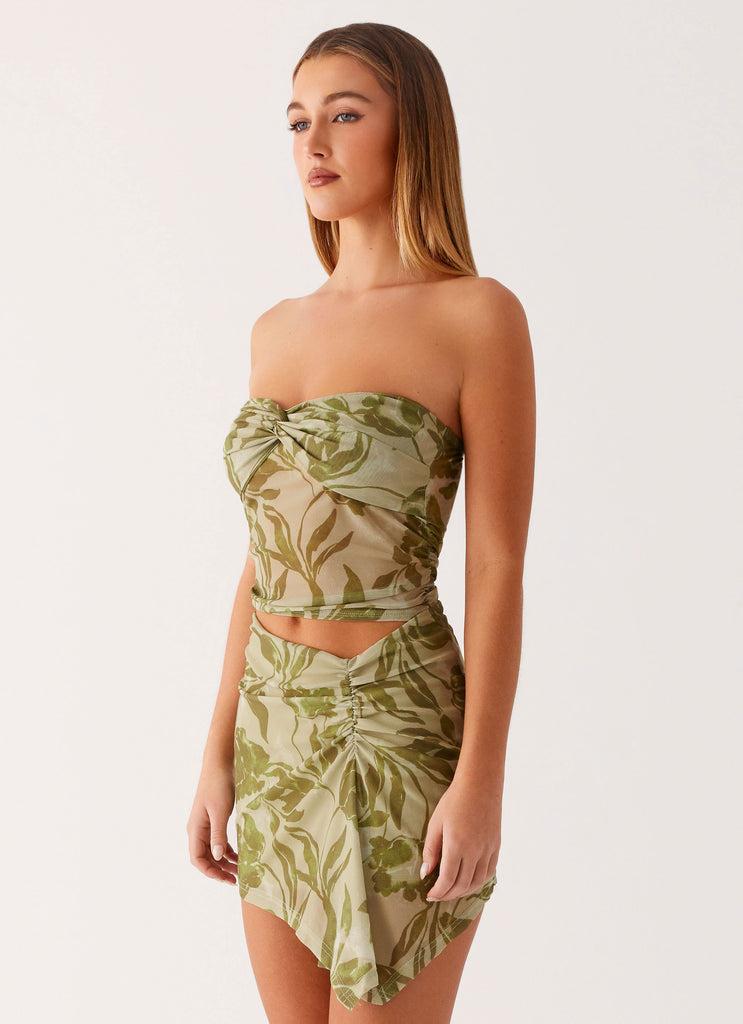 Peppermayo Peppermayo Exclusive - Varona Mini Dress - Jade Fern