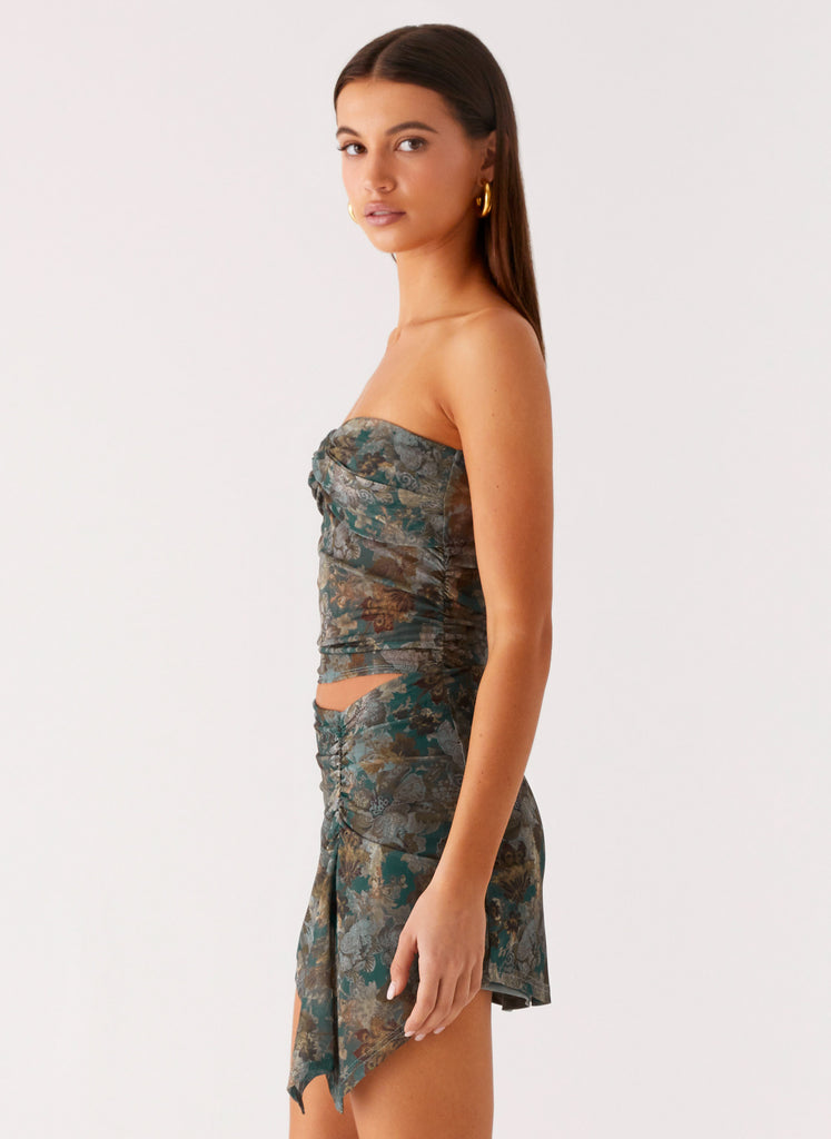 Peppermayo Peppermayo Exclusive - Vayda Mini Dress - Vintage Blossom