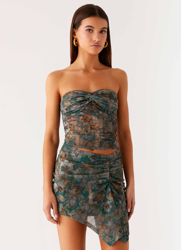 peppermayo Peppermayo Exclusive - Vayda Mini Dress - Vintage Blossom