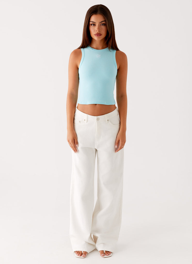 Peppermayo Peppermayo Exclusive - Veda Tank Top - Turquoise