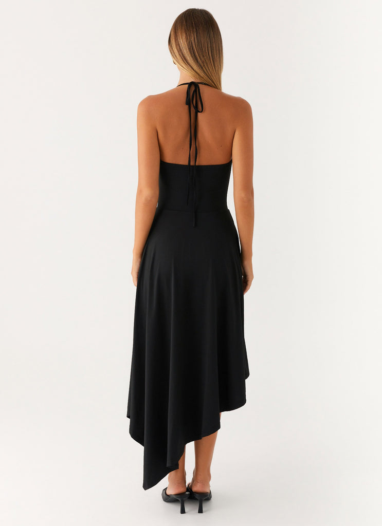 Peppermayo Peppermayo Exclusive - Vena Beaded Midi Dress - Black