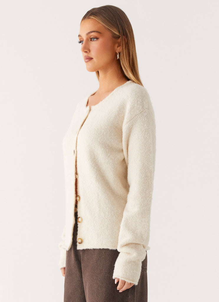 Peppermayo Peppermayo Exclusive - Vera Knit Cardigan - Ivory