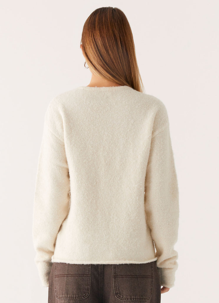 Peppermayo Peppermayo Exclusive - Vera Knit Cardigan - Ivory