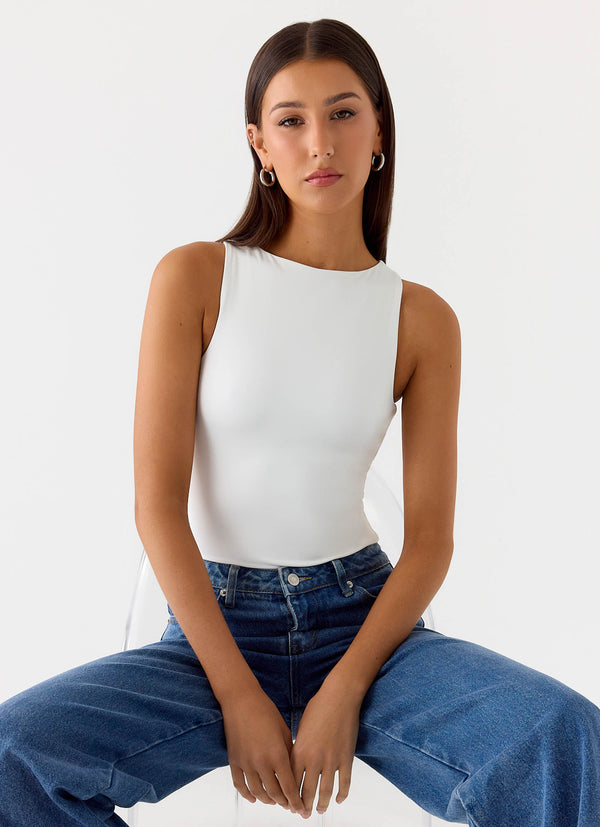 peppermayo Peppermayo Exclusive - Vincenza Bodysuit - White