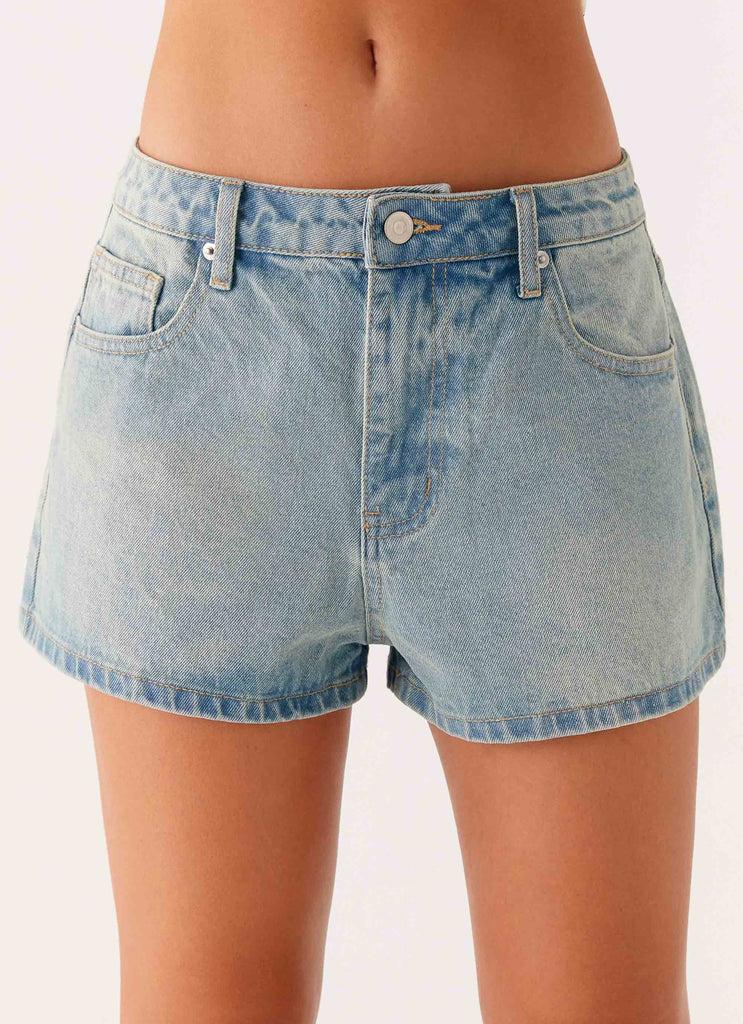Peppermayo Peppermayo Exclusive - Vino Denim Shorts - Vintage Denim