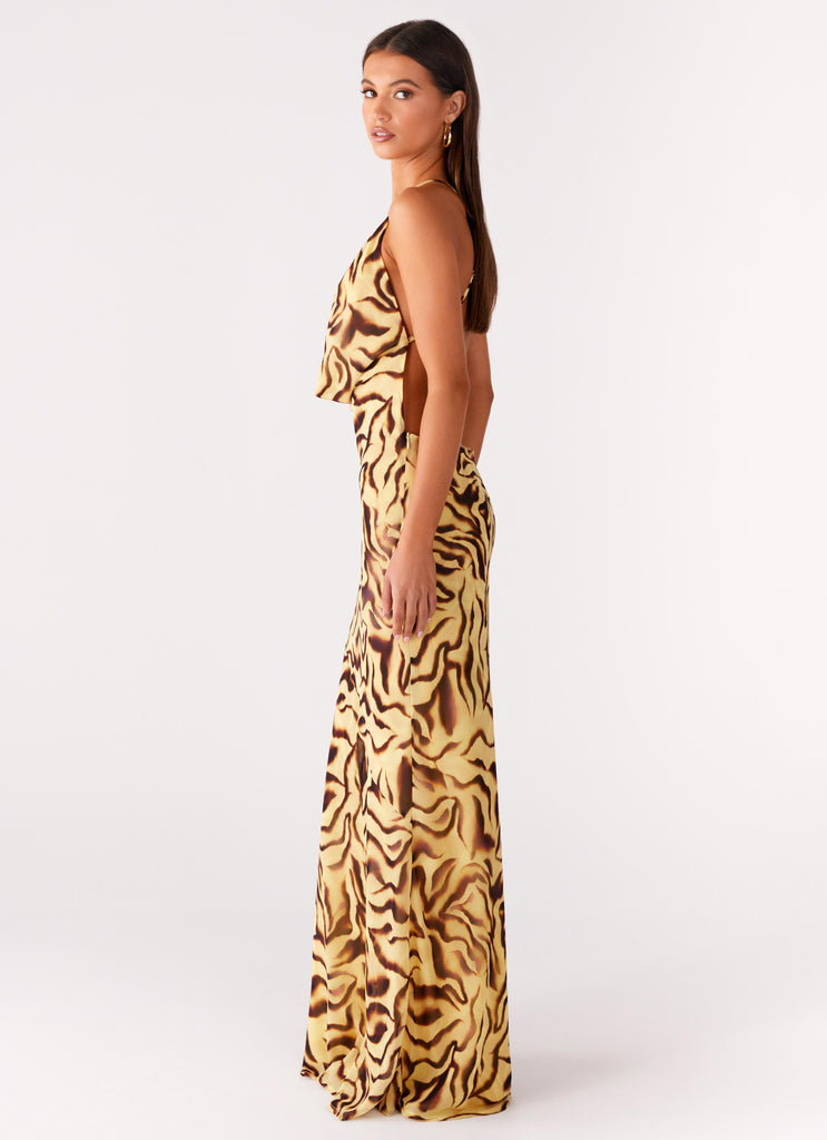 Peppermayo Peppermayo Exclusive - Viva Lune Maxi Dress - Laguna Print