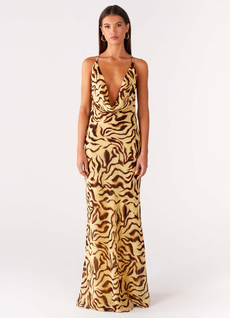 Peppermayo Peppermayo Exclusive - Viva Lune Maxi Dress - Laguna Print