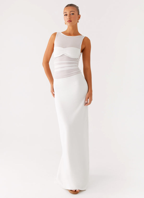 peppermayo Peppermayo Exclusive - Wesley Maxi Dress - Ivory