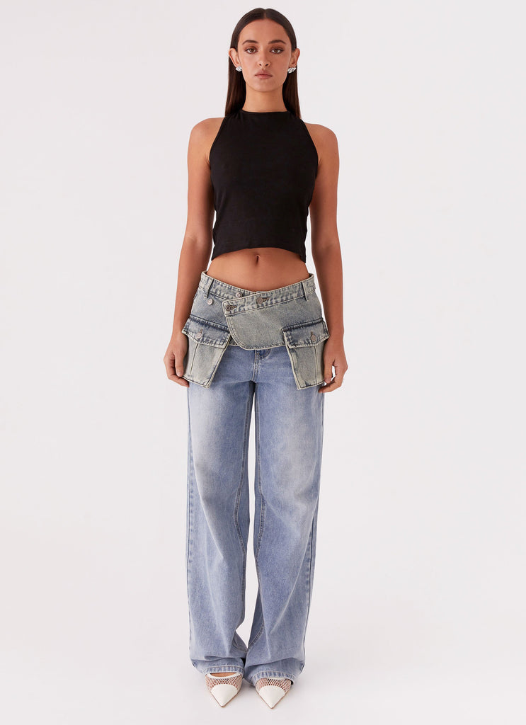 Peppermayo Peppermayo Exclusive - West Coast Denim Belt - Indigo