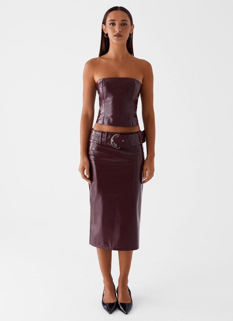 Peppermayo Peppermayo Exclusive - Wynnie Cami Top - Cherry Red