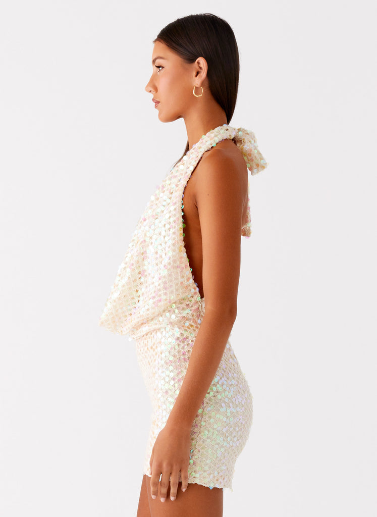 Peppermayo Peppermayo Exclusive - You Make Me Feel Mini Dress - Ivory