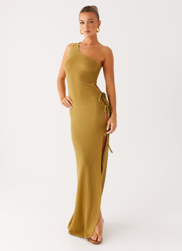 peppermayo Peppermayo Exclusive - Zarnella Maxi Dress - Lime
