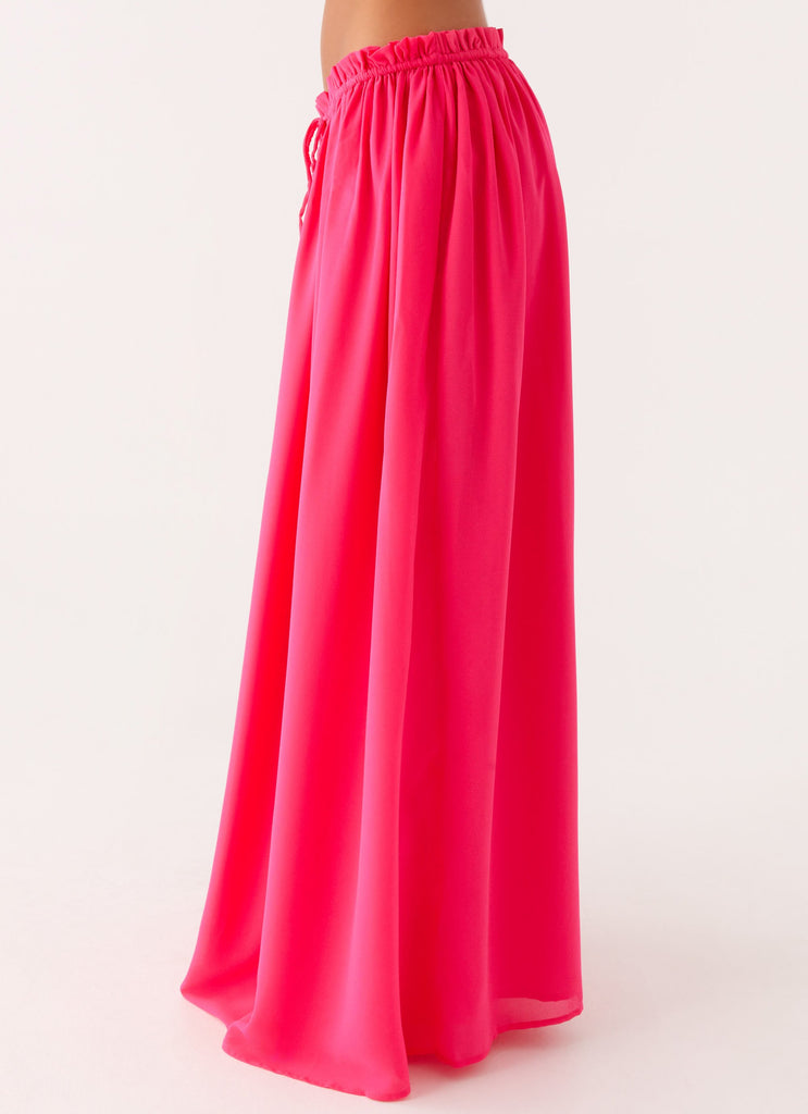 Peppermayo Peppermayo Exclusive - Zaya Maxi Skirt - Fuchsia