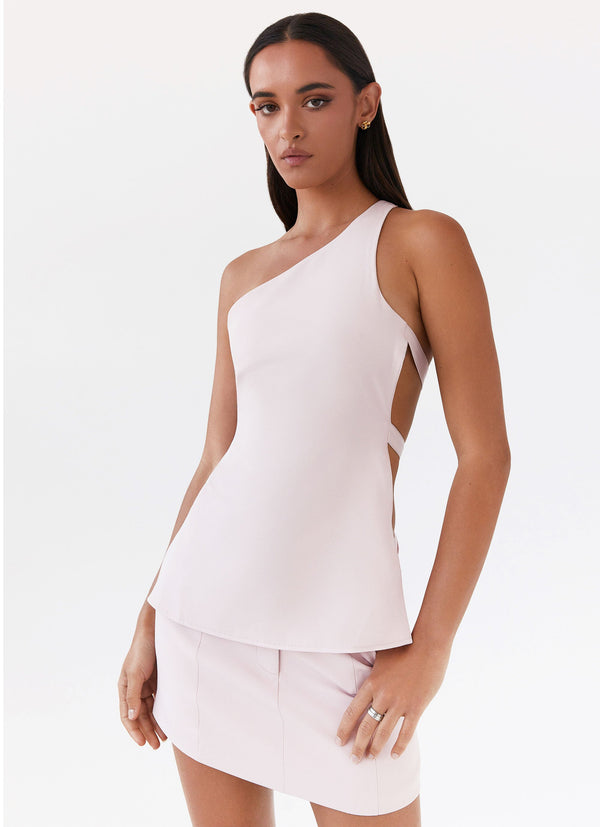 peppermayo Peppermayo Exclusive - Zeina Suiting Mini Skirt - Pink