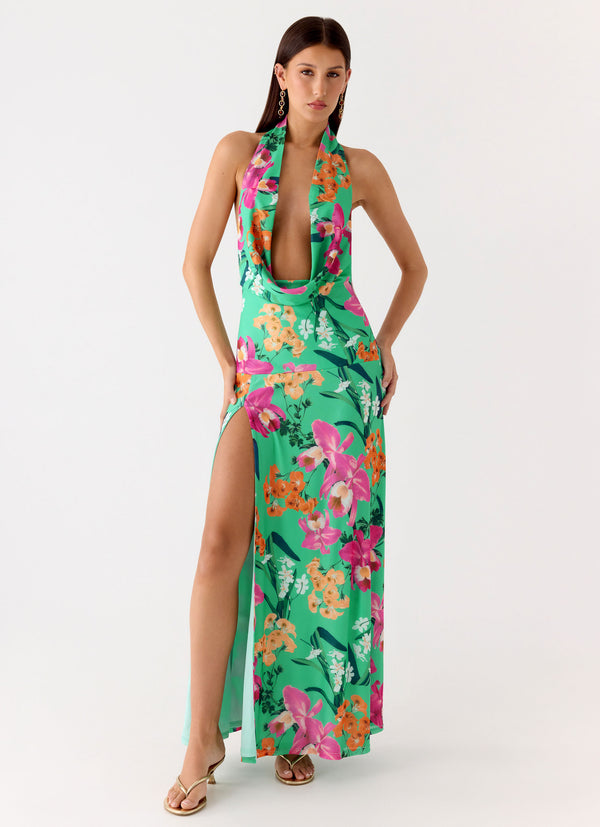 peppermayo Peppermayo Exclusive - Zoriana Maxi Dress - Jungle Bloom peppermayo Peppermayo Exclusive - Zoriana Maxi Dress - Jungle Bloom