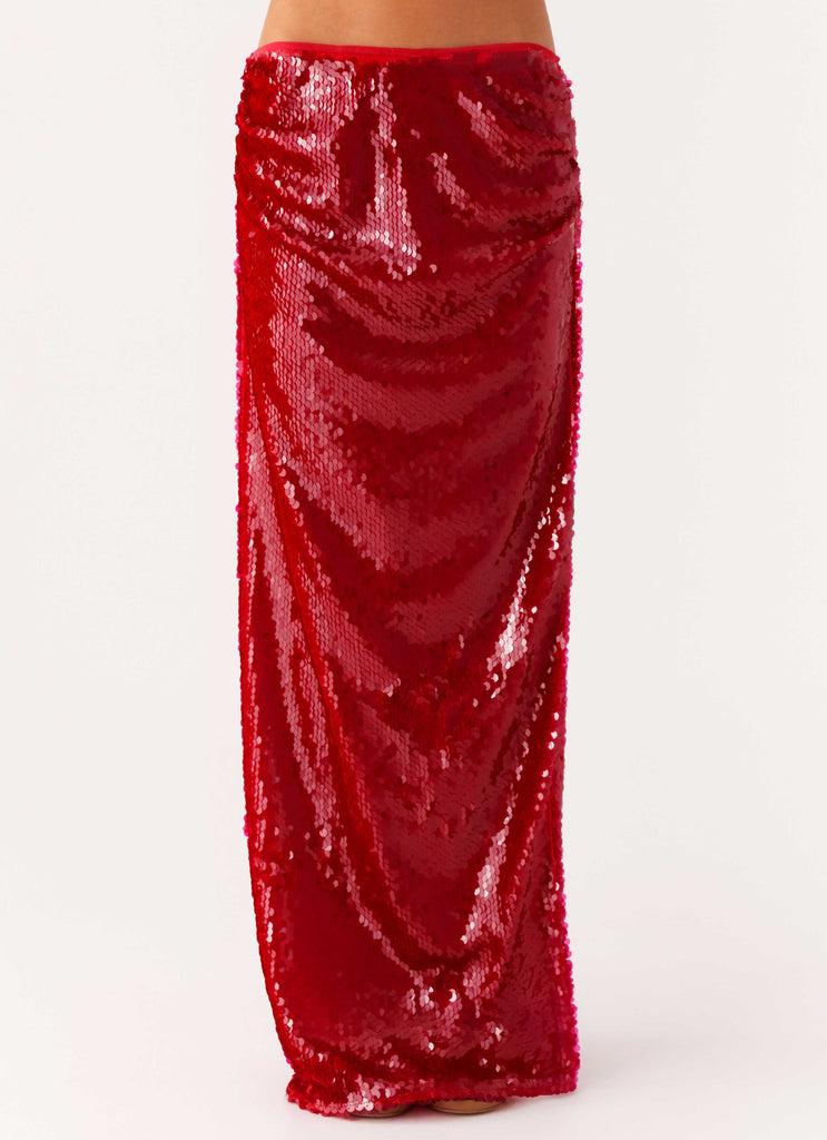 Peppermayo Peppermayo - Amosa Maxi Skirt - Fuchsia