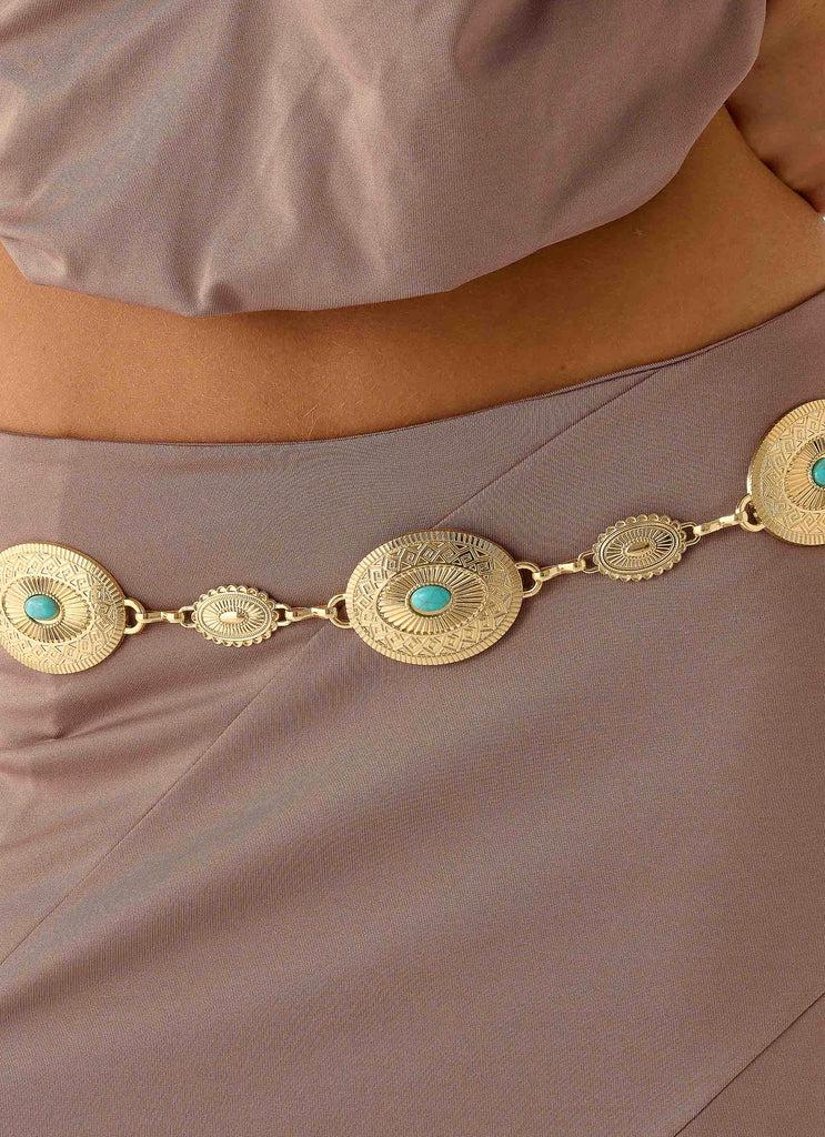 Peppermayo Peppermayo Exclusive - Amplify Belt - Gold