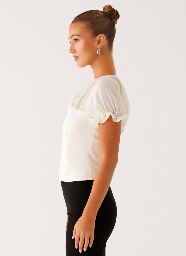 Peppermayo Peppermayo Exclusive - Avalee Top - Ivory