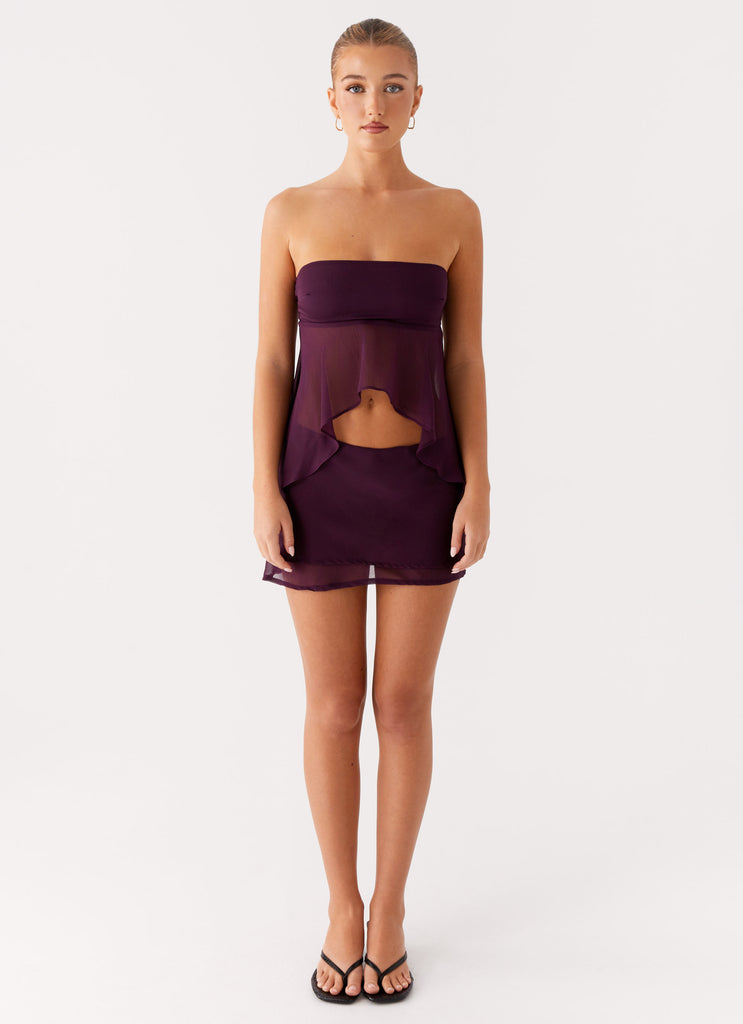 Peppermayo Peppermayo Exclusive - Caleb Top - Plum