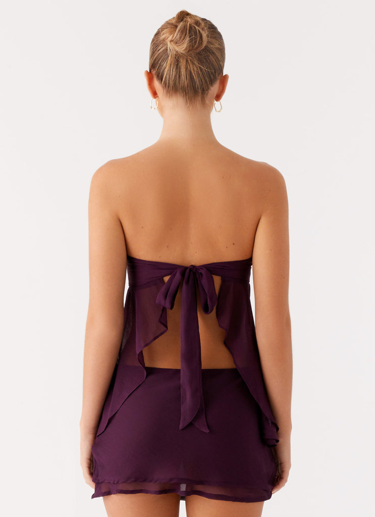 Peppermayo Peppermayo Exclusive - Caleb Top - Plum