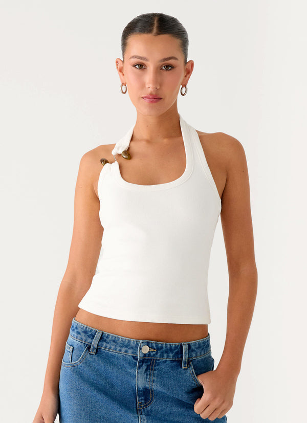 peppermayo Peppermayo Exclusive - Cladena Top - White
