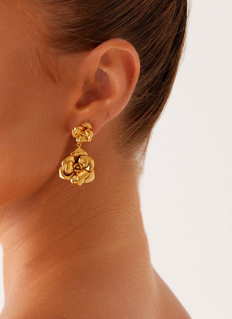 Peppermayo Peppermayo Exclusive - Dana Earrings - Gold