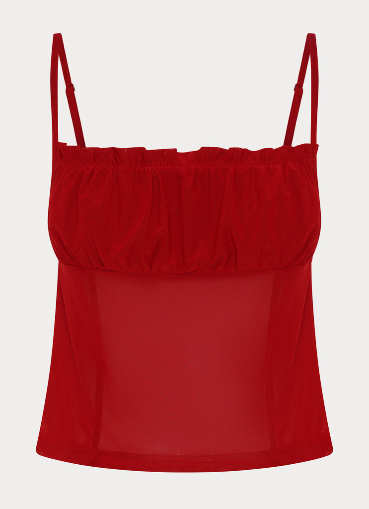 Peppermayo Peppermayo Exclusive - Dionne Top - Red
