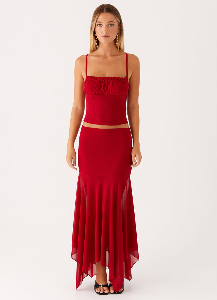Peppermayo Peppermayo Exclusive - Dionne Top - Red