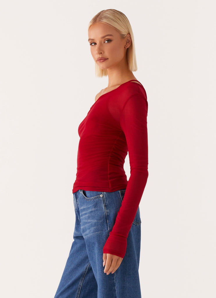 Peppermayo Peppermayo Exclusive - Elodie Top - Red