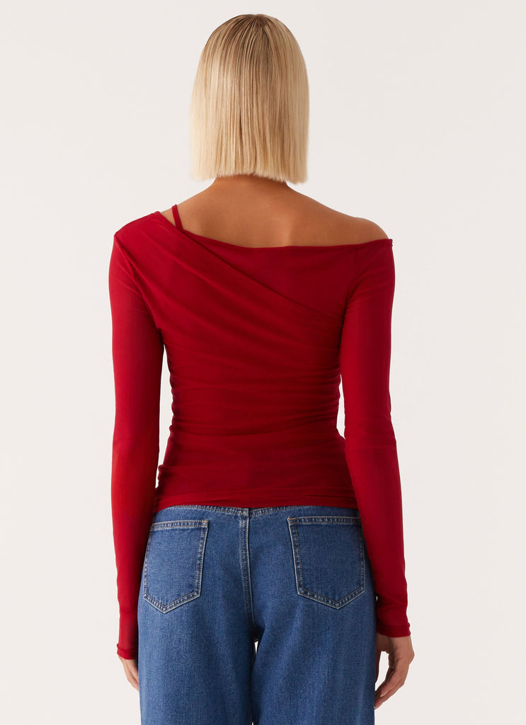 Peppermayo Peppermayo Exclusive - Elodie Top - Red