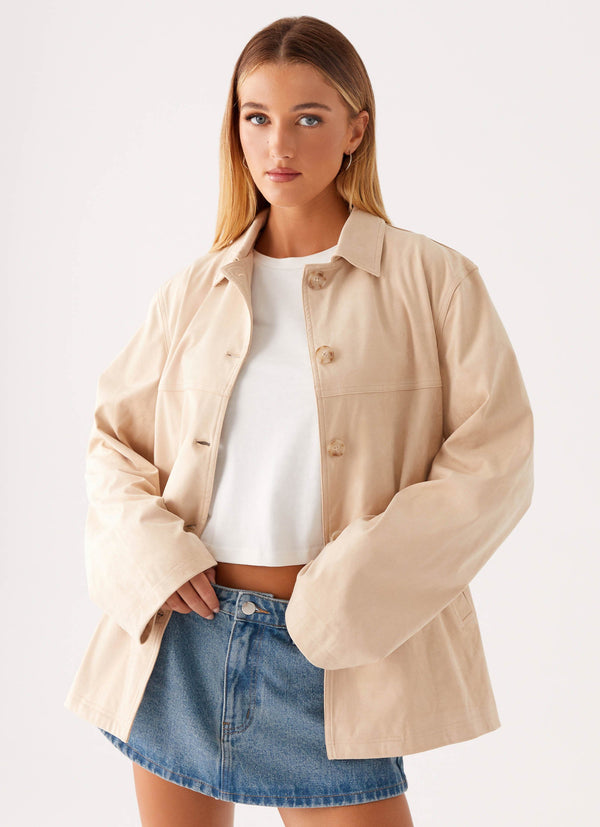 peppermayo Peppermayo Exclusive - Farley Jacket - Tan