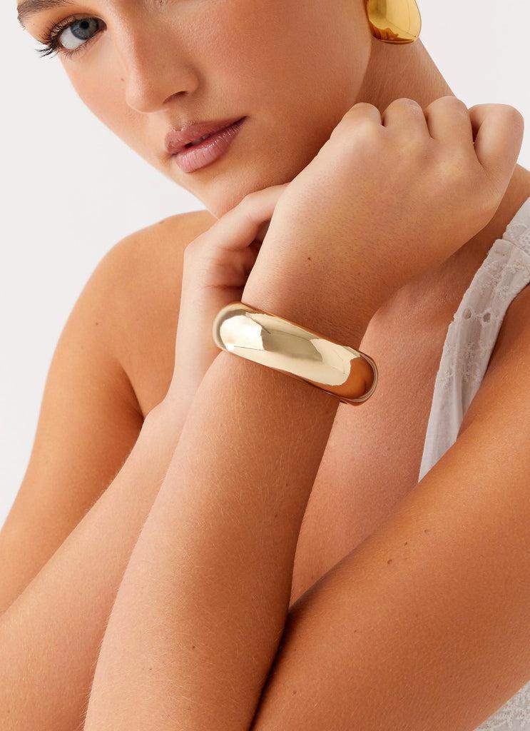 Peppermayo Peppermayo Exclusive - Franki Bangle - Gold