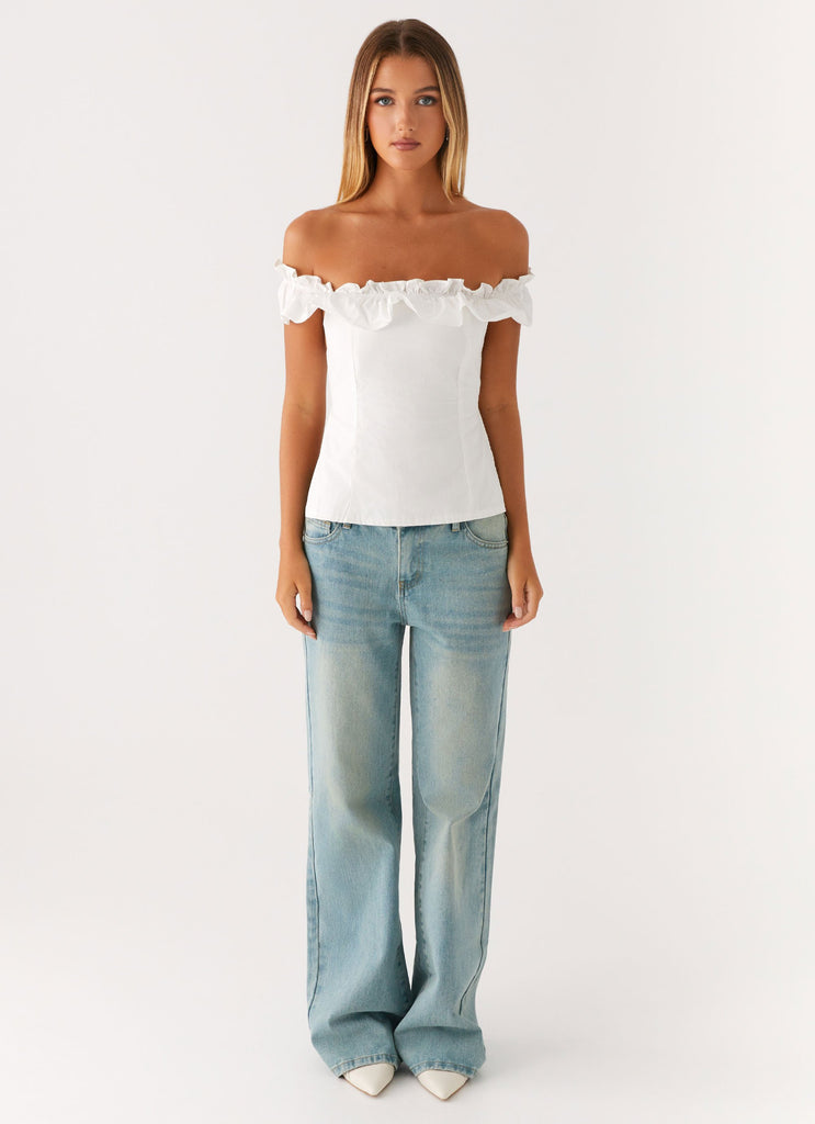 Peppermayo Peppermayo Exclusive - Gwyneth Top - White