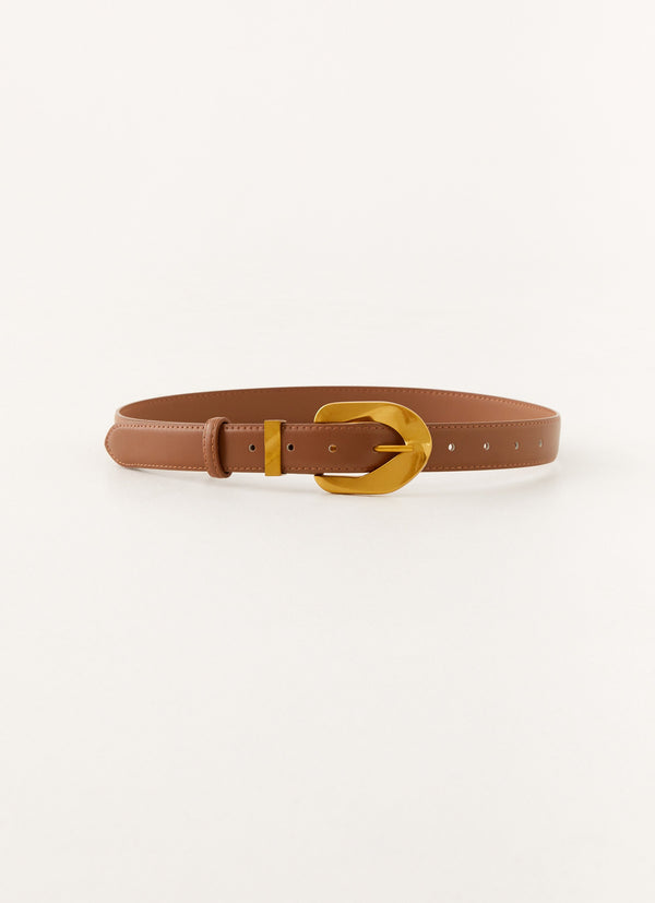 peppermayo Peppermayo Exclusive - Hyphen Belt - Brown
