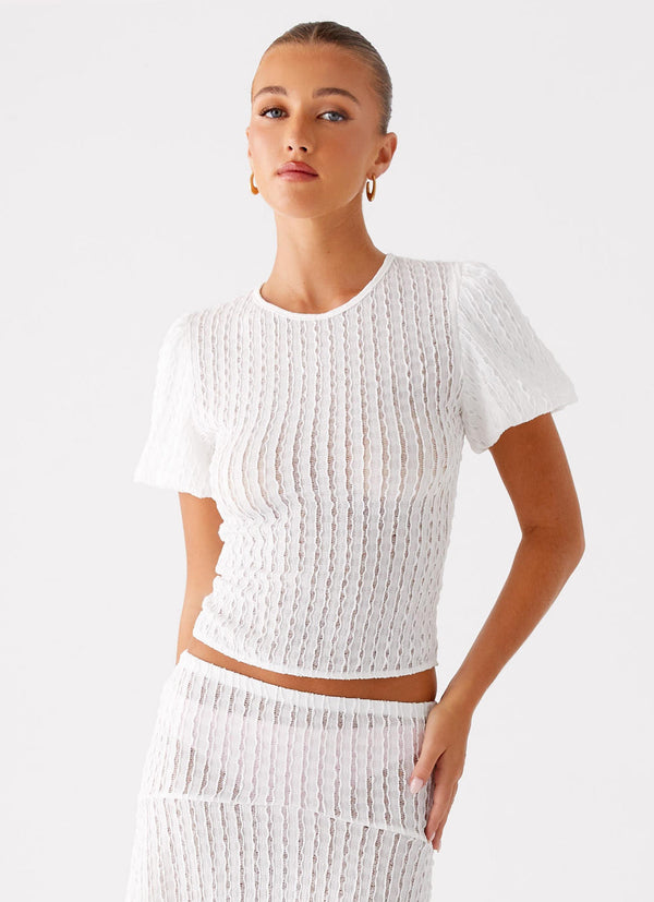 peppermayo Peppermayo Exclusive - Katta Top - Ivory