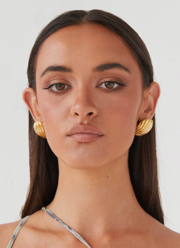 peppermayo Peppermayo Exclusive - Lani Earrings - Gold