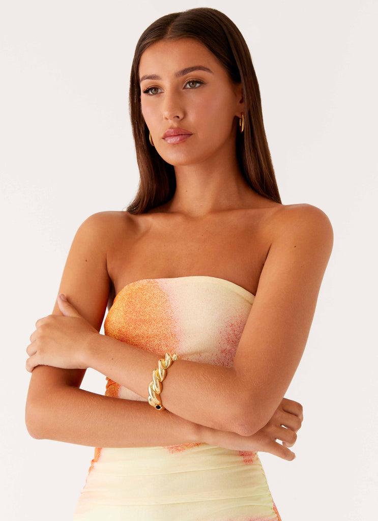 Peppermayo Peppermayo Exclusive - Lisia Bangle - Gold